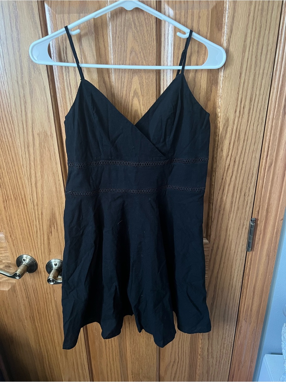 Francesca's Black Garment with Branded Label
